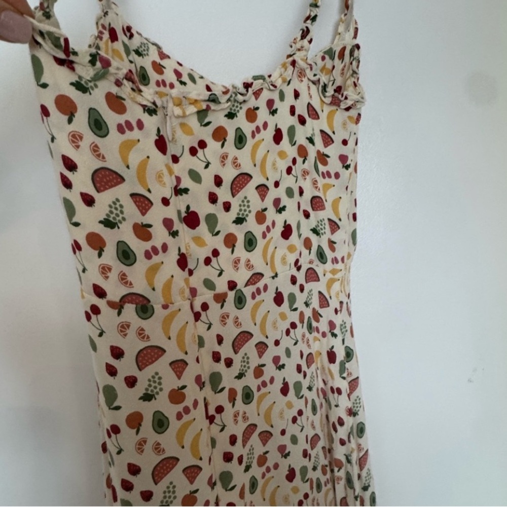 Colorful Fruit Print Dress - Picture 7 of 9